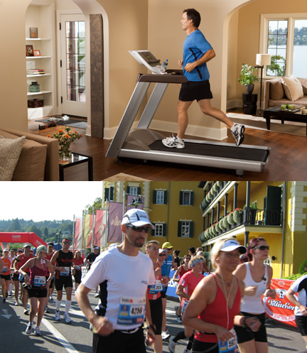 Running on the treadmill to Running Outdoors Running on the treadmill to Running Outdoors